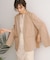 【オケージョンドレス/結婚式/2サイズ展開/SET ITEM/インナー付き/裏地付き】袖スリットジャケット