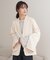 【オケージョンドレス/結婚式/2サイズ展開/SET ITEM/インナー付き/裏地付き】袖スリットジャケット
