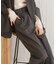 【オケージョンドレス/結婚式/3サイズ展開/SET ITEM/インナー付き/裏地付き】サイドタックベルト付スラックス