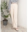 【オケージョンドレス/結婚式/3サイズ展開/SET ITEM/インナー付き/裏地付き】サイドタックベルト付スラックス