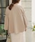 【オケージョンドレス/結婚式/2サイズ展開/SET ITEM/インナー付き/裏地付き】ケープ風ジャケット