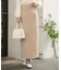 【オケージョンドレス/結婚式/2サイズ展開/SET ITEM/インナー付き/裏地付き】リボンセットＩラインスカート