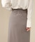 【オケージョンドレス/結婚式/2サイズ展開/SET ITEM/インナー付き/裏地付き】リボンセットＩラインスカート