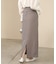 【オケージョンドレス/結婚式/2サイズ展開/SET ITEM/インナー付き/裏地付き】リボンセットＩラインスカート