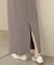 【オケージョンドレス/結婚式/2サイズ展開/SET ITEM/インナー付き/裏地付き】リボンセットＩラインスカート