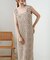 【XS~M 低身長向けサイズあり】クロシェロングワンピース