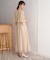 【オケージョンドレス/結婚式/2サイズ展開/SET ITEM/インナー付き/裏地付き】レースボレロ＋キャミワンピースＳＥＴ
