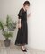 【オケージョンドレス/結婚式/2サイズ展開/SET ITEM/インナー付き/裏地付き】レースボレロ＋キャミワンピースＳＥＴ