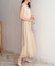 【オケージョンドレス/結婚式/2サイズ展開/SET ITEM/インナー付き/裏地付き】レースボレロ＋キャミワンピースＳＥＴ