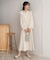 【オケージョンドレス/結婚式/2サイズ展開/SET ITEM/インナー付き/裏地付き】キーネックジャガードワンピース