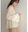 【オケージョンドレス/結婚式/SET ITEM/裏地付き】袖フレアジャガードブラウス