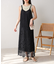 【S・Mサイズ展開】レースバックリボンキャミワンピース