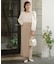 【オケージョンドレス/結婚式/2サイズ展開/SET ITEM/インナー付き/裏地付き】バテンレースブラウス