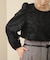 【オケージョンドレス/結婚式/2サイズ展開/SET ITEM/インナー付き/裏地付き】バテンレースブラウス