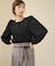 【オケージョンドレス/結婚式/2サイズ展開/SET ITEM/インナー付き/裏地付き】バテンレースブラウス