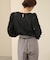 【オケージョンドレス/結婚式/2サイズ展開/SET ITEM/インナー付き/裏地付き】バテンレースブラウス