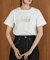 シルバーロゴプリントＴシャツ