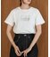 シルバーロゴプリントＴシャツ