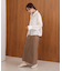 ビスチェドッキングシャツブラウス