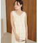 【S・Mサイズ展開】ミックス編みニットワンピース