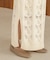 【S・Mサイズ展開】ミックス編みニットワンピース