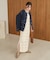 【S・Mサイズ展開】ミックス編みニットワンピース