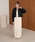 【S・Mサイズ展開】ミックス編みニットワンピース
