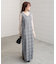 【S・Mサイズ展開】ミックス編みニットワンピース