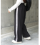 【S・Mサイズ展開】2WAYセンタープレスサイドラインパンツ