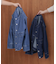 2WAY袖取り外しデニムジャケット