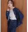 2WAY袖取り外しデニムジャケット