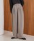 【S・Mサイズ展開】トリプルタックワイドパンツ