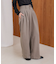 【S・Mサイズ展開】トリプルタックワイドパンツ