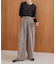 【S・Mサイズ展開】トリプルタックワイドパンツ