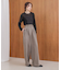 【S・Mサイズ展開】トリプルタックワイドパンツ