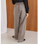 【S・Mサイズ展開】トリプルタックワイドパンツ
