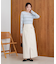【S・M・Lサイズ展開】Iラインスリットデニムスカート