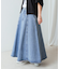 ライトデニムフレアパンツ