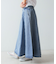 ライトデニムフレアパンツ