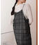 【S・Mサイズ展開】シアーチェックキャミワンピース
