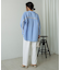バックタックシャツチュニック