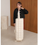 配色ステッチツイルジャケット