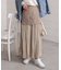 メタリックマーメイドスカート