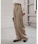 【セットアップ対応】ツイードタックワイドパンツ