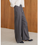 【S・Mサイズ展開】ダブルウエストパンツ