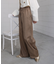 【S・Mサイズ展開】ダブルウエストパンツ