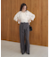 【S・Mサイズ展開】ダブルウエストパンツ