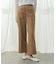 裾ダブルストレートパンツ