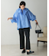 裾ダブルストレートパンツ