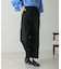 裾ダブルストレートパンツ